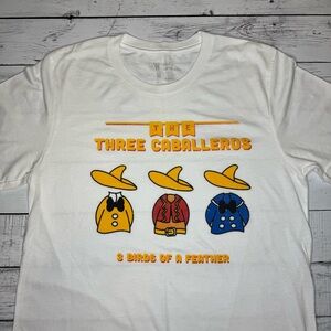 Three Caballeros White T-Shirt